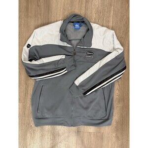 Adidas x Porsche 911 Heritage Full Zip Track Top Jacket Gray Men's XXL Rare